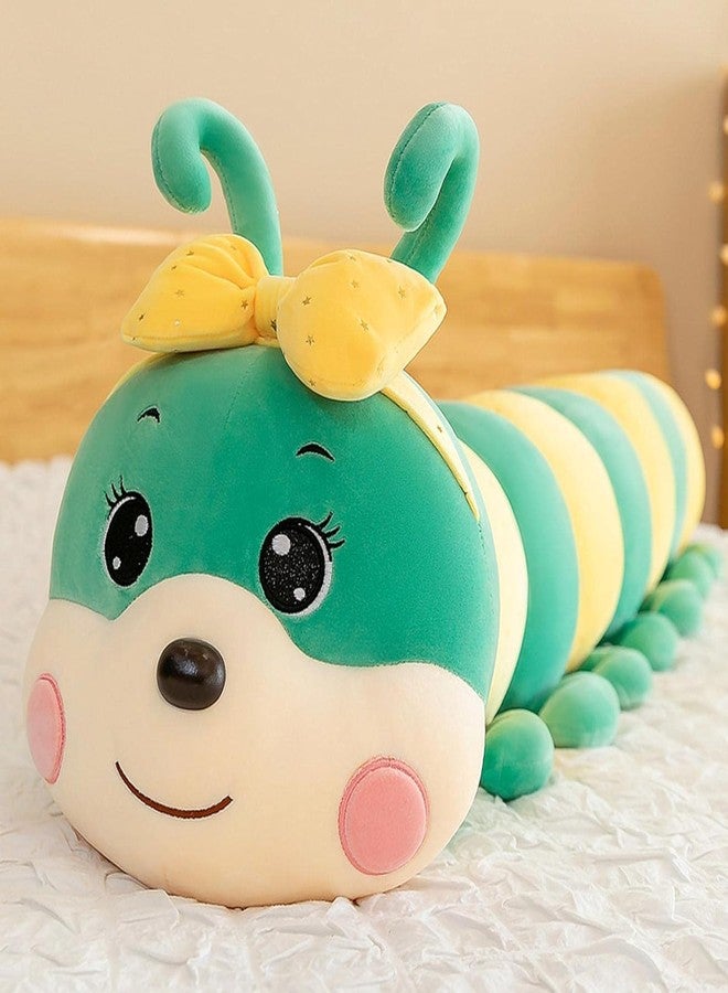 DTR Creation Cute Caterpillar Soft Toy for Kids ? 80cm Long | Multicolor Plush Worm Hugging Pillow for Babies & Girls | Stuffed Animal for Sleeping & Gifting - Image 3
